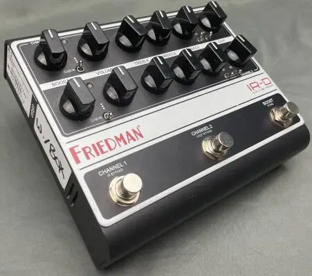 Friedman Amplification - IR-D 2-Channel Tube Preamp Pedal 2